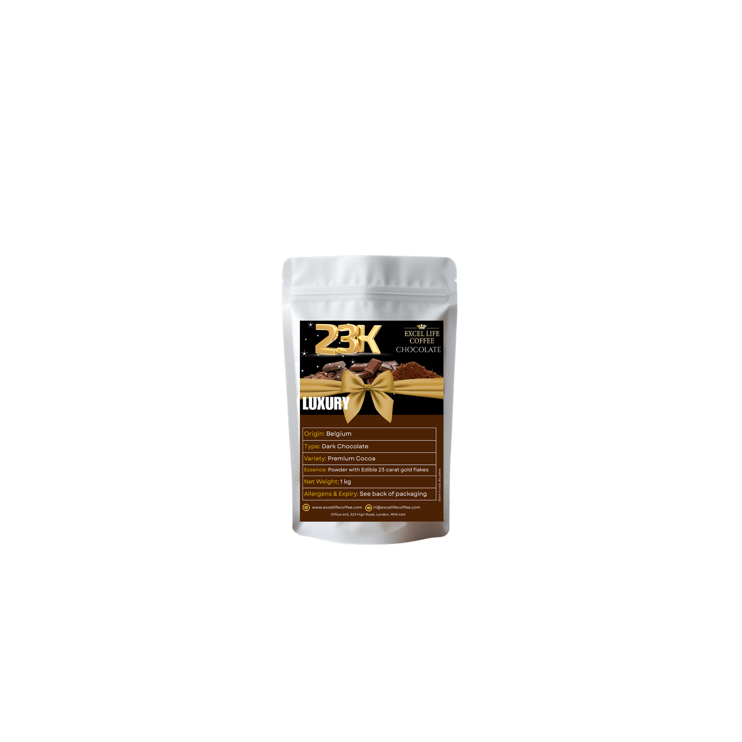 LUXURY - Belgium Dark Hot Chocolate (Powder) *SAVE more on SUBSCRIPTIONS*